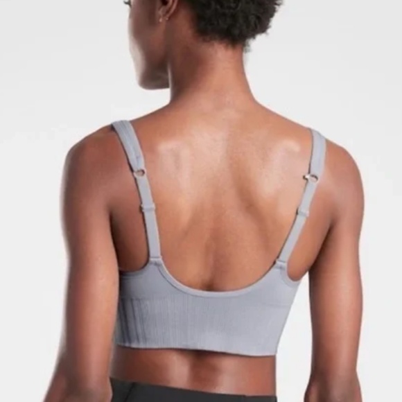 Athleta Embrace Sports Bra Sz D-DD Hybrid racerback XS - Picture 6 of 7